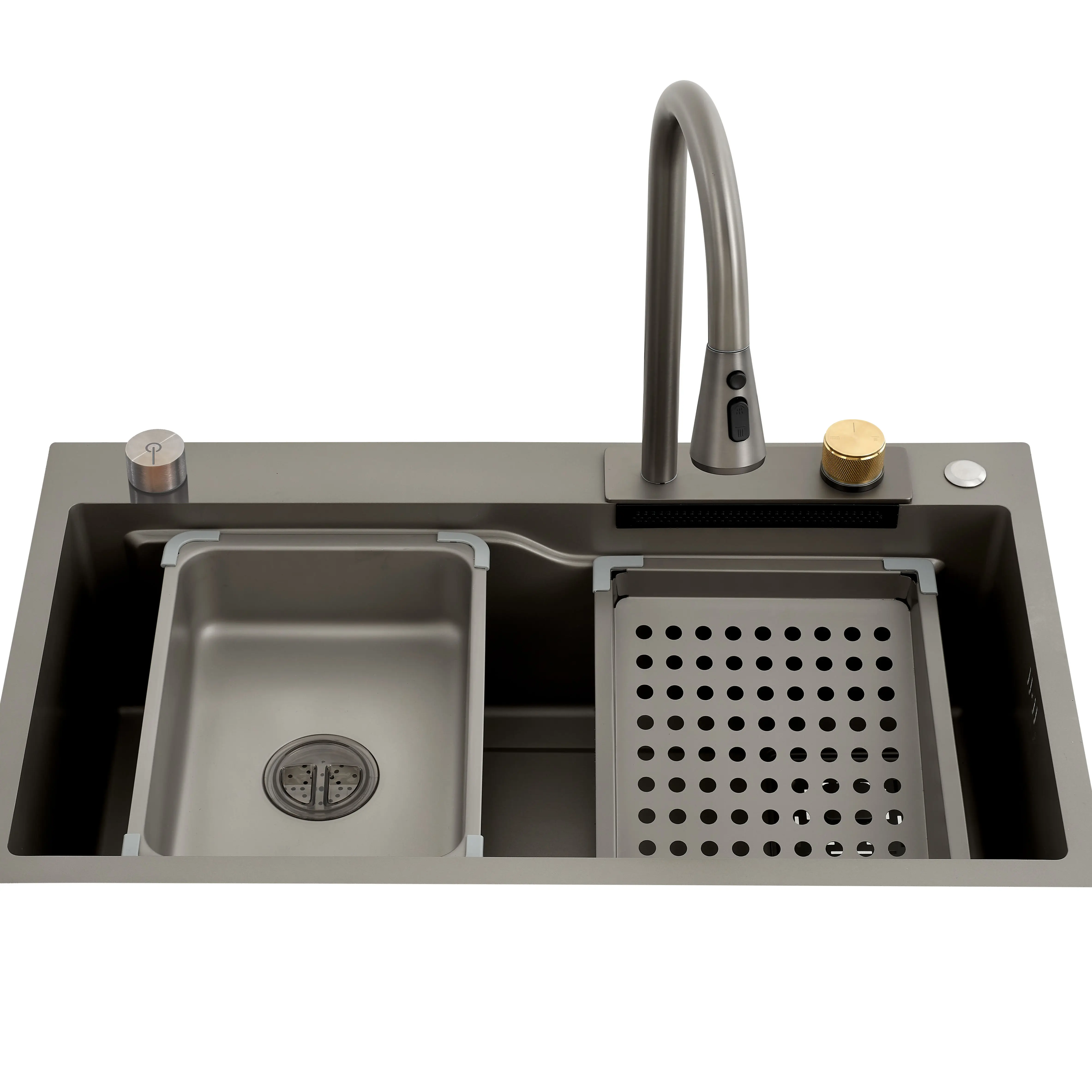 2024 Home Appliance Of Sink,Big Large High Quality Stainless Steel Single Kitchen Sinks,Kitchen Cabinet And Storage