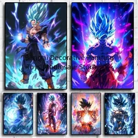 Anime Dragon Ball Canvas Poster Print Picture Goku Vegeta Mural Wall Art Prints Child Room Decoration Living Room Home Decor