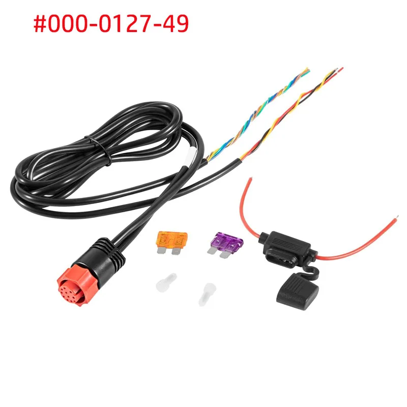 000-0127-49 Marine Power/Data Cable Replacement Fits for Lowrance All HDS Units, Elite-7 HDI Series,PC-30-RS422