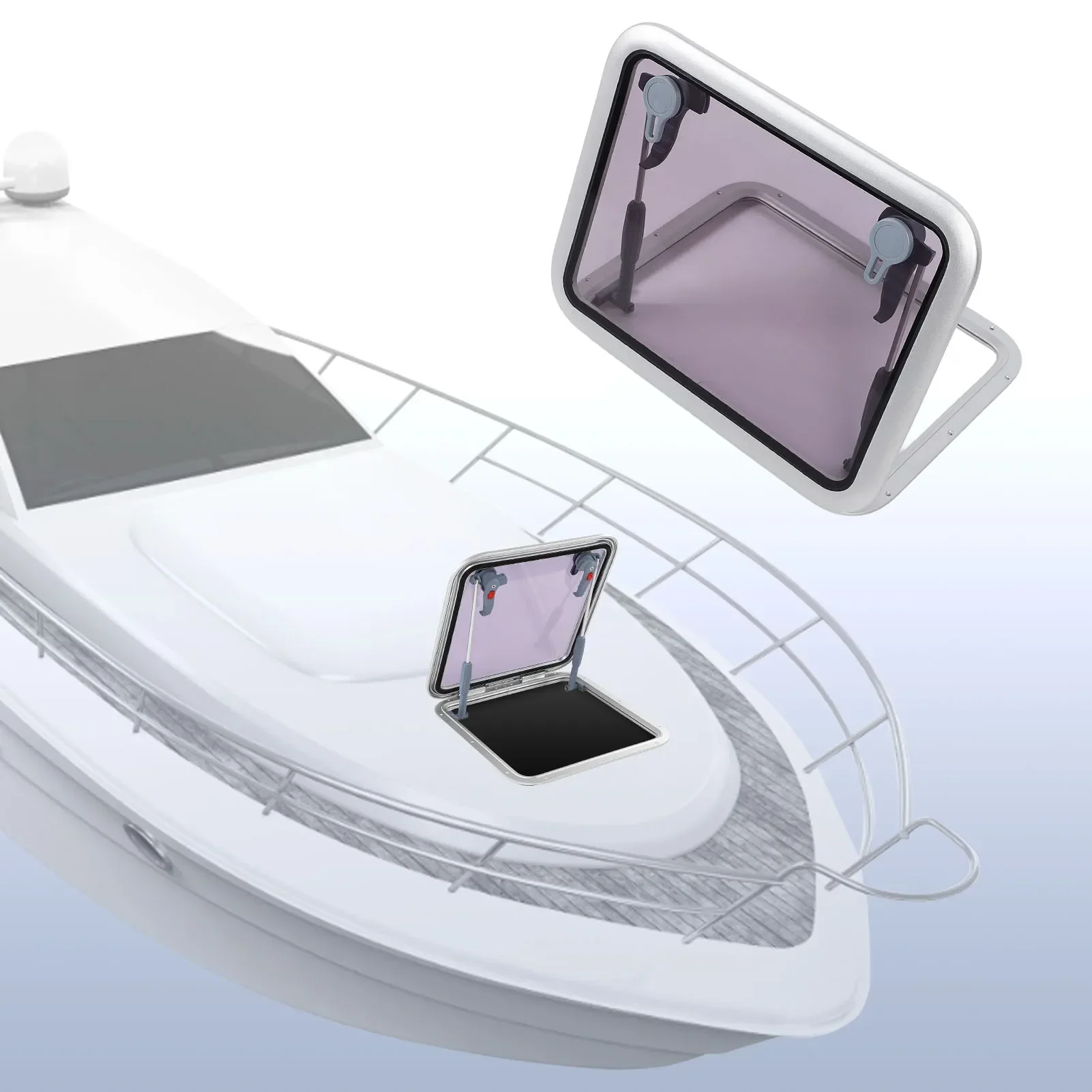 

457X327 мм окно для лодки, окно, квадратный выдвижной палубный переносной окно для вентиляции люка, окно для яхты, фургона, корабля