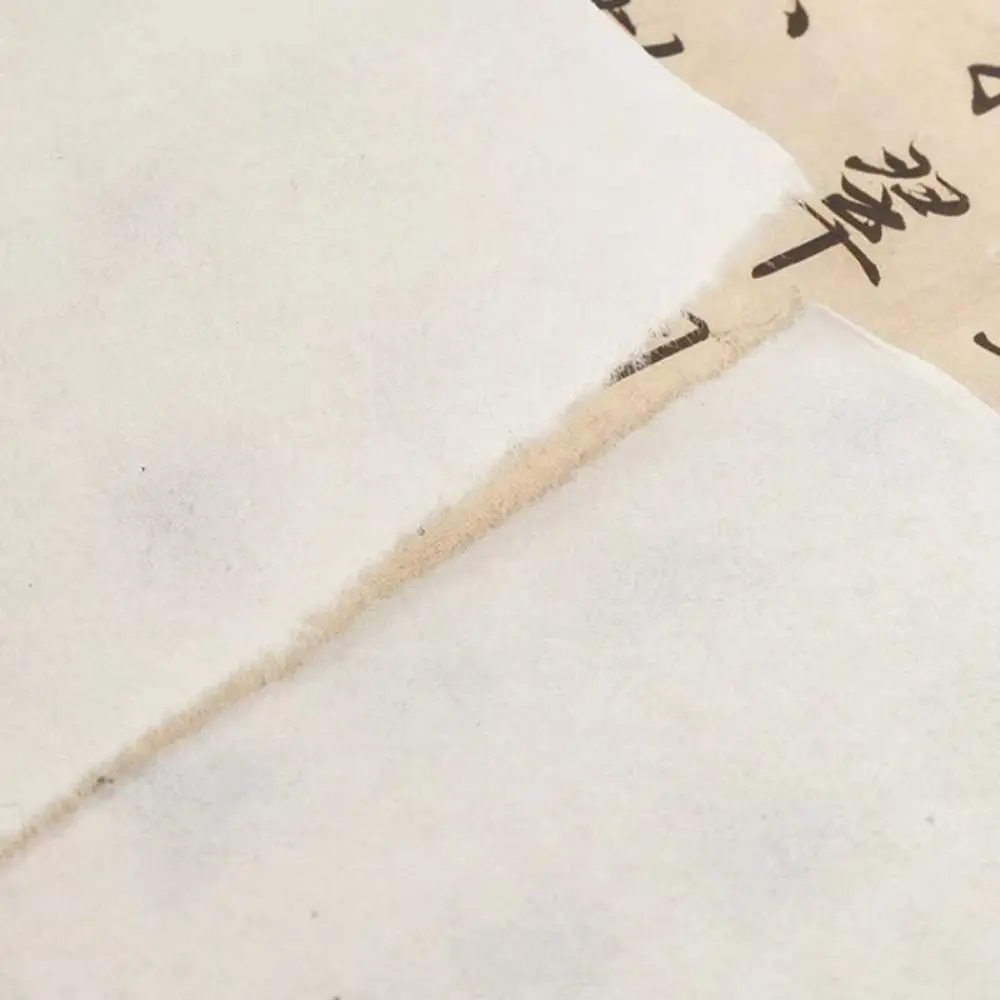 

10pcs Thickened Rice Paper Ink Wash Painting Brush Writing Chinese Calligraphy Paper Ripe Bamboo Fiber Raw Rice Paper