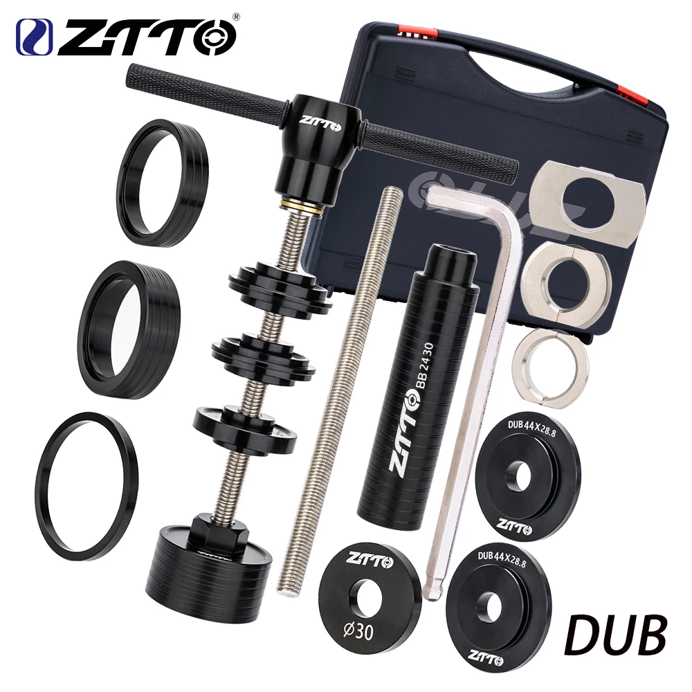 ZTTO Bicycle Bottom Bracket Bearing Remove Install Tool MTB Road Bike BB Press Fit 24mm 30mm BB86 BB30 BB92 PF30 DUB Repair Kits image 3