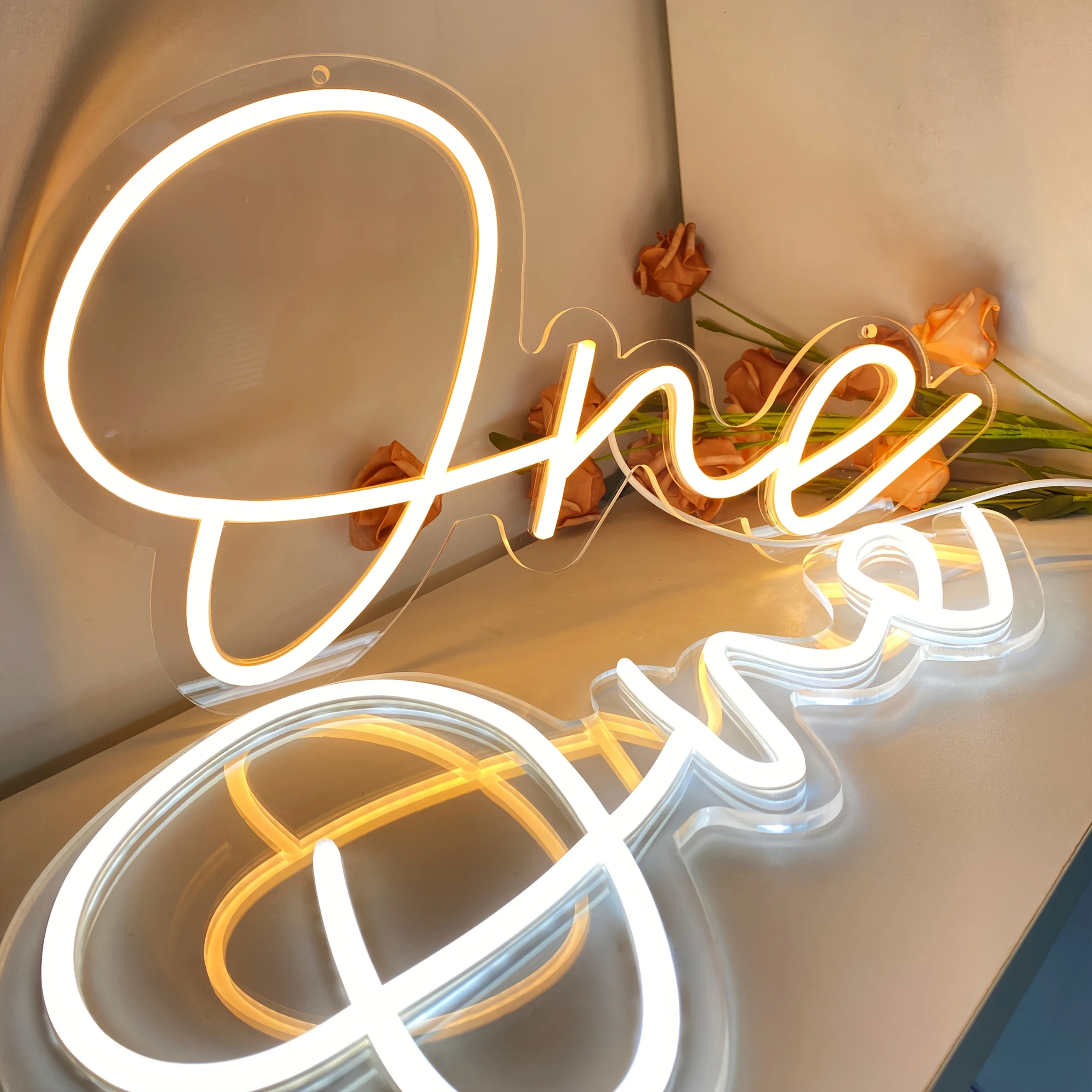1st Birthday Neon Sign USB Powered 