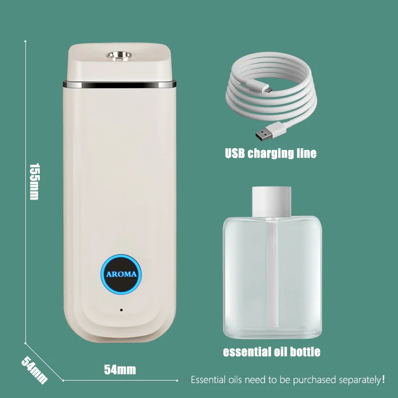 USB Aroma Burner Penyebar Cerdas Aromaterapi Portabel Mobil Dupa Elektronik Aroma Perangkat untuk Rumah Kantor Humidifier
