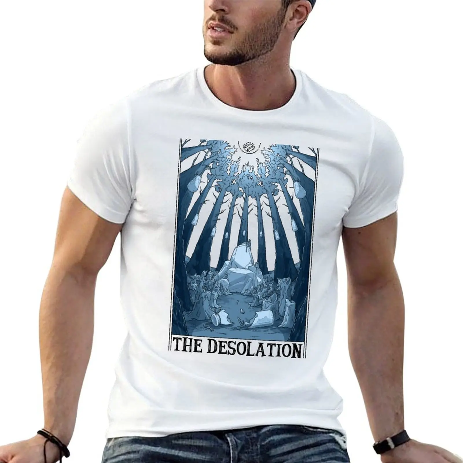 

shirt T-Shirt man Tarotesque (Light) t pack cotton Desolation cotton t shirt The