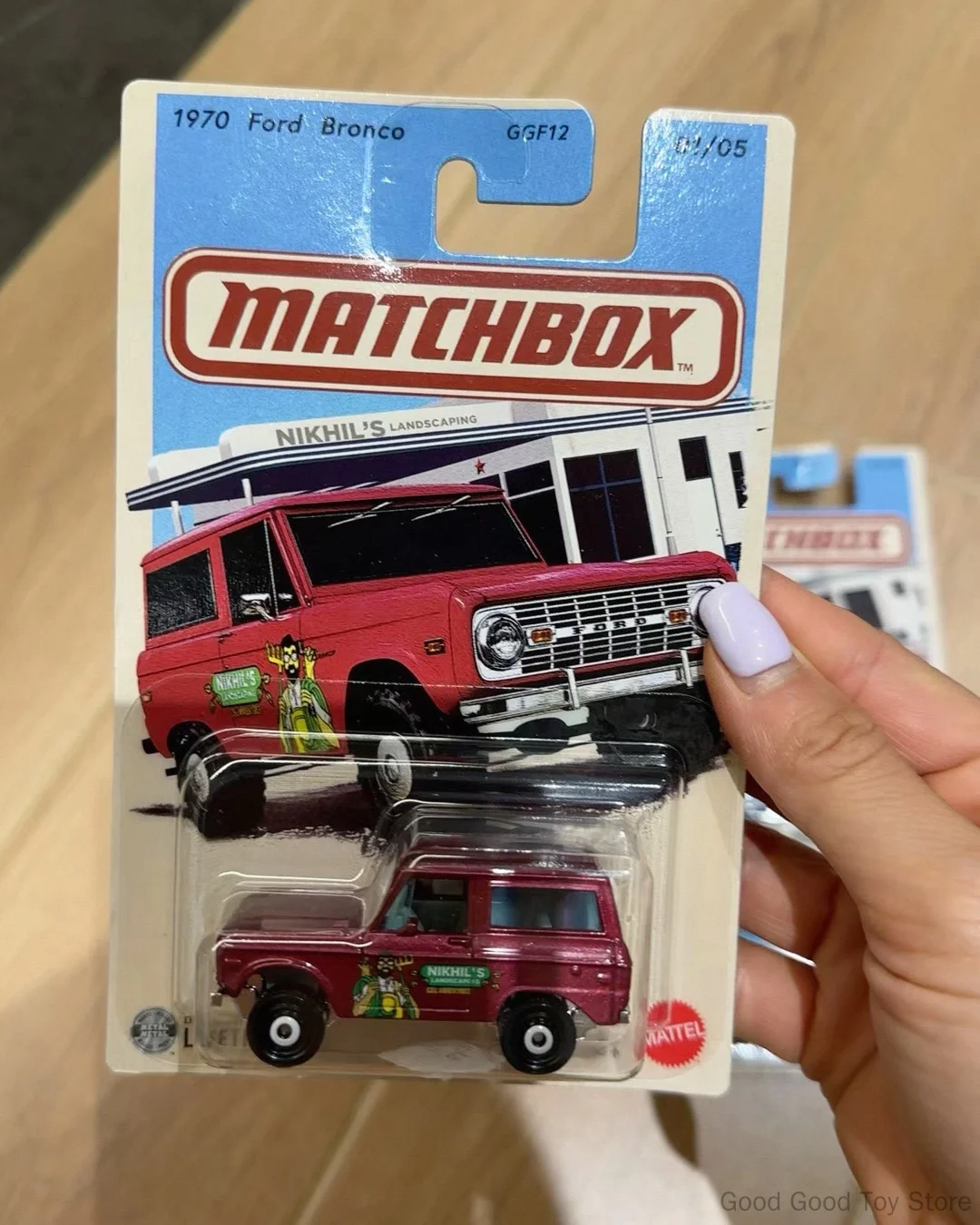 Genuine 26P Matchbox GGF12 Car 1/64 Metal Diecast Toys Ford Bronco F100 Pickup Chevy Silverdo Dodge Vehicle Metal Model Car Toys