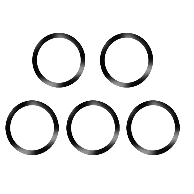 Universeller Magnetischer Metallplattenring für Samsung iPhone Magsafe Kabelloses Ladegerät Auto-Handyhalter Aufkleber Runder Magnet-Patch