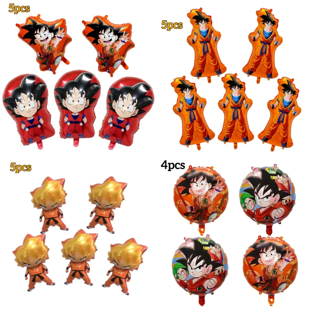 التنين الكرة Z بالونات الاطفال الصبي لصالح هدية عيد ميلاد لوازم الحفلات 18in مستديرة استحمام الطفل الهيليوم Globos ديكور الحفلات لعبة الهدايا #1