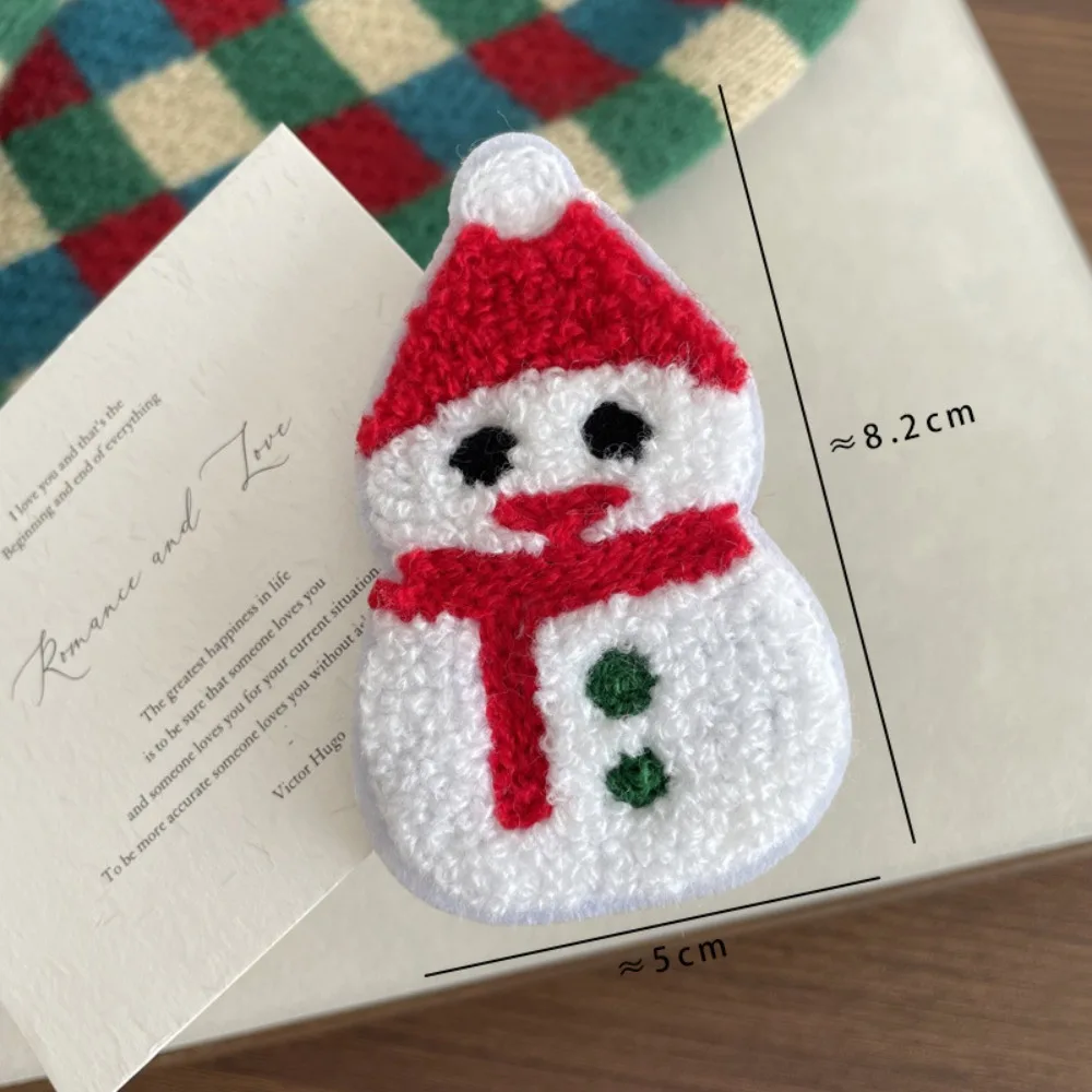 

Creative Polar Bear Christmas Hair Clip Snowman Gloves Xmas Barrettes Stocking Star Santa Claus Hairpin Girls