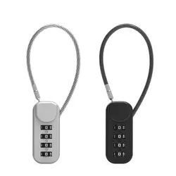 Travel Security Protect Locker 4 Dial Digit Number Combination Password Lock Suitcase For Luggage/Bag/Backpack/Drawer