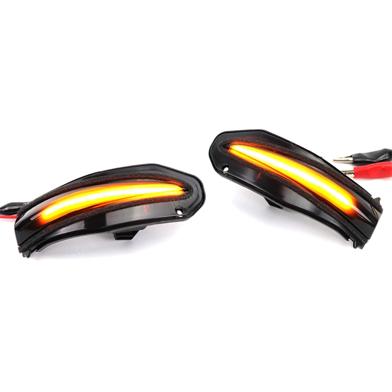 Smoked Lens Side Mirror Sequential Turn Signal Light For Toyota RAV4 XA40 4Runner Highlander XU50 Kluger Noah R80