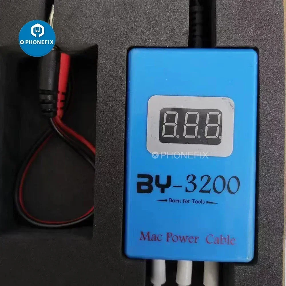 BY 3200S Power Boot Cable For MacBook Fast Charge Turn On Charger Line Type-C T/ L-Style Connector Mac Power Charging Flex