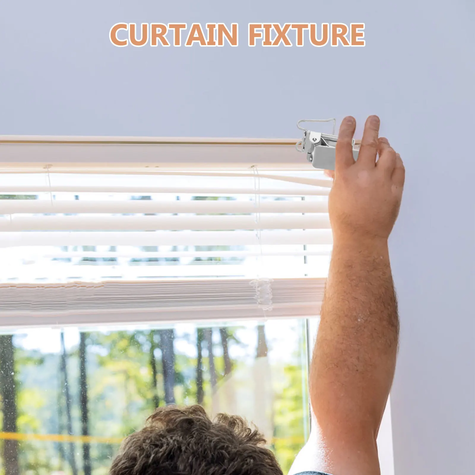 

4Pcs Heavy Duty Rug Clips Stylish Silver Finish for Carpets Curtains Blankets Rug Hangers Heavy Duty Hanging Clip