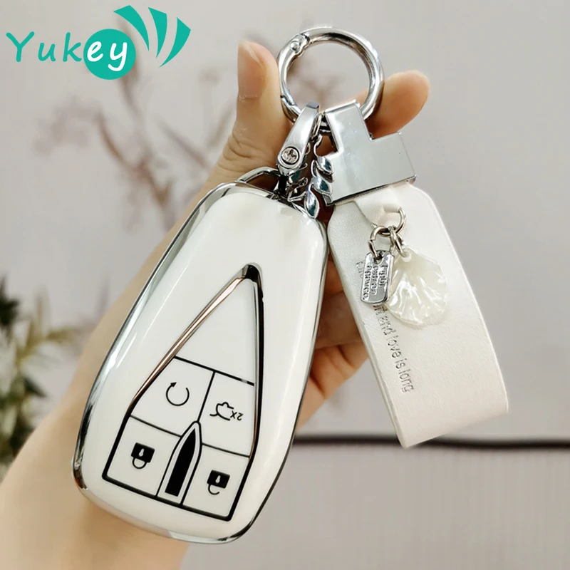 3 4 5 кнопочный ТПУ чехол для автомобильного ключа для Changan CS35 PLUS CS55 PLUS CS75 PLUS 2019 защитный чехол для ключей аксессуары для держателя