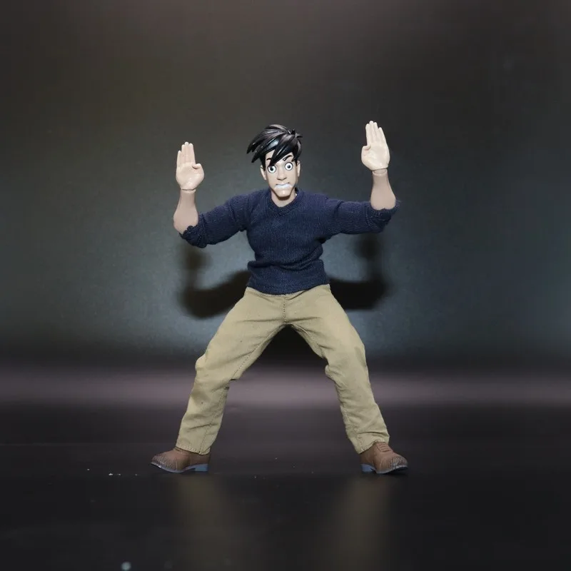 Joy Man Toys Escala 1/12 Jm012 Kung Fu Master & Jm013 Demon Gentleman Articulado Figuras de Ação Militar Coleção Decorações