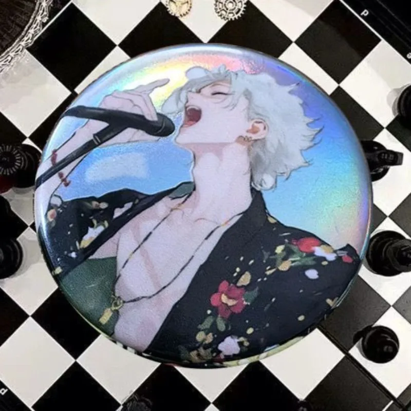 Przypinka Demon Slayer: Kimetsu No Yaiba Kamado Nezuko Agatsuma Zenitsu Anime Gadżet Kreatywność Styl Muzyczny Przypinka z Blachy