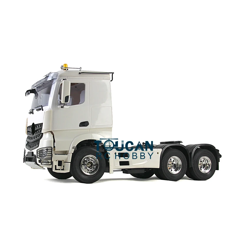 Toucan 1/14 Échelle RC Voiture 3 Essieux Tracteur Camion Remorque Avec 35T Moteur Électrique Pour Bricolage Jouets Modèle TH01059-SMT7