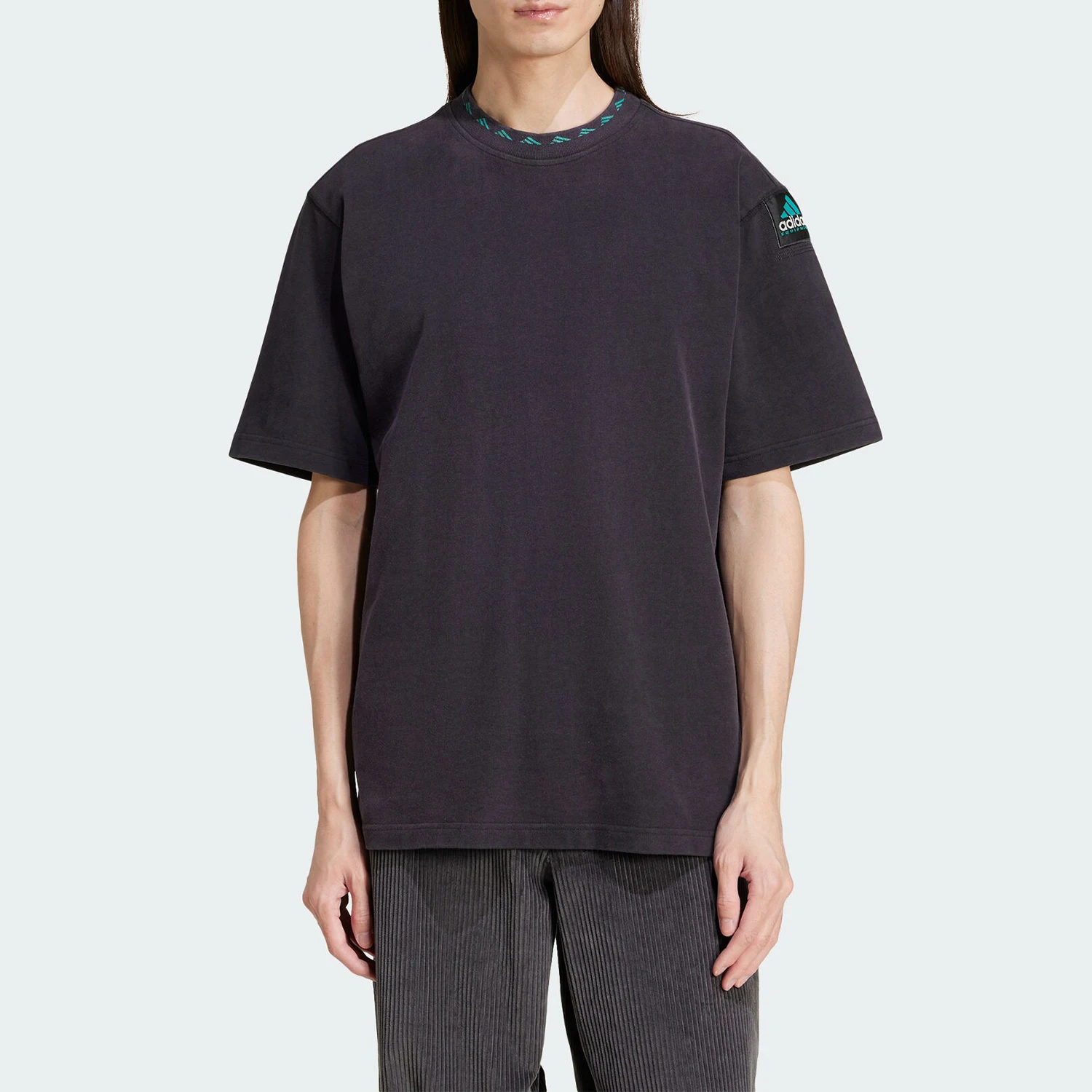 

Adidas Genuine EQT TEE Men's Knit Round-Neck Sport T-shirt JD0654