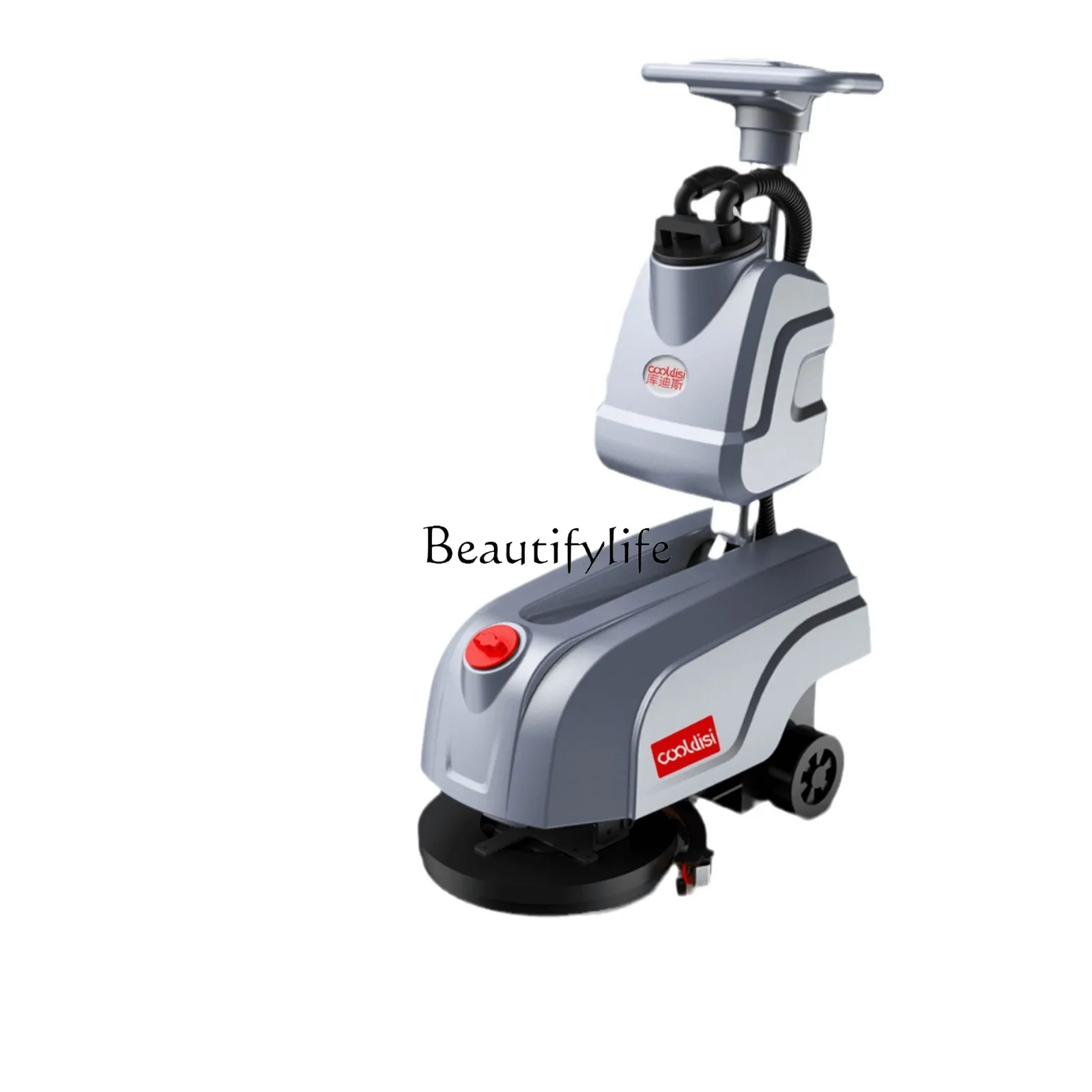 

Hand-held mopping machine for office shopping malls