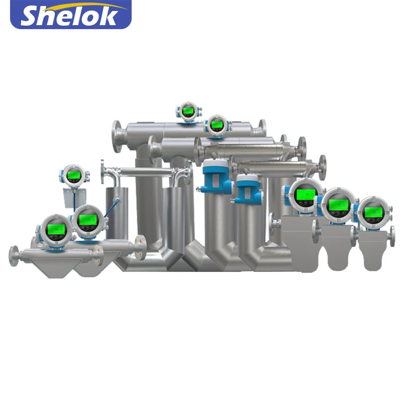 

Shelok DN15 Micromotion I2C RS485 Corioli Mass Flow Meter High Accuracy LNG and Heavy Fuel Oil Flowmeter with OEM Support
