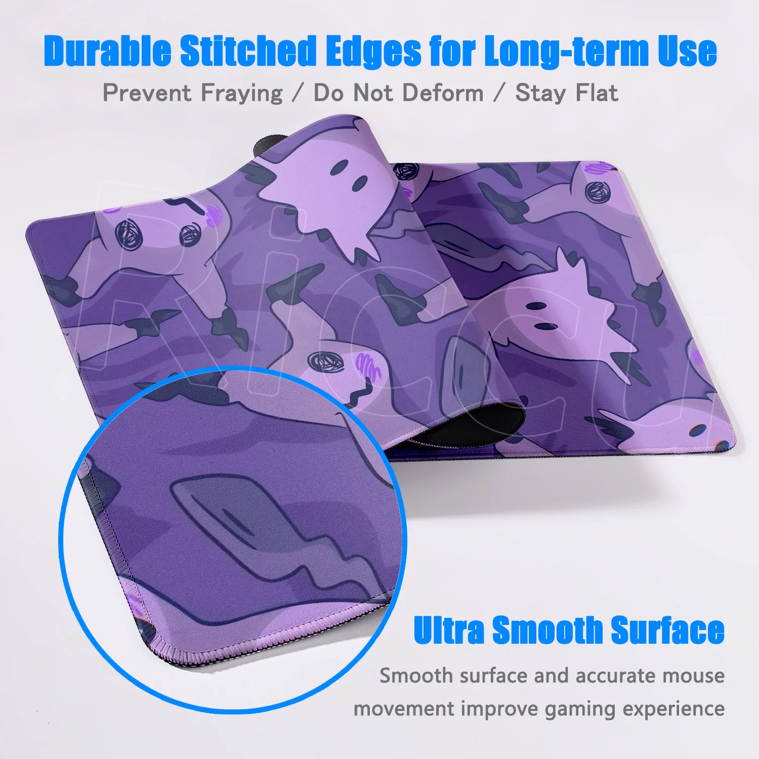 HD Rubber Non-slip Mouse Pads Gaming P-Pokemons Mimikyu Mousepad Mouse Pad Kawaii Large Gamer XXL Pc Keyboard Desk Mouse Mat Rug