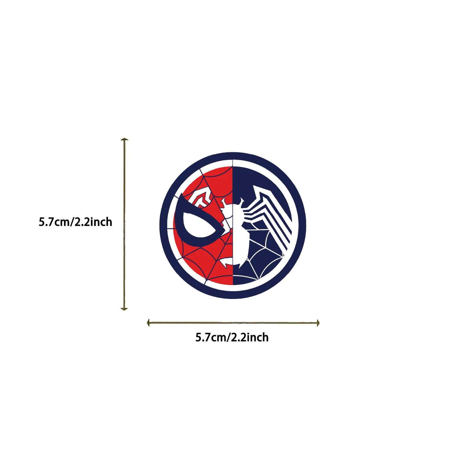 50 Spider-Man Venom Stickers Marvel Superhero Stickers DIY Skateboard Guitar Waterproof Stickers Kids Toys and Gifts