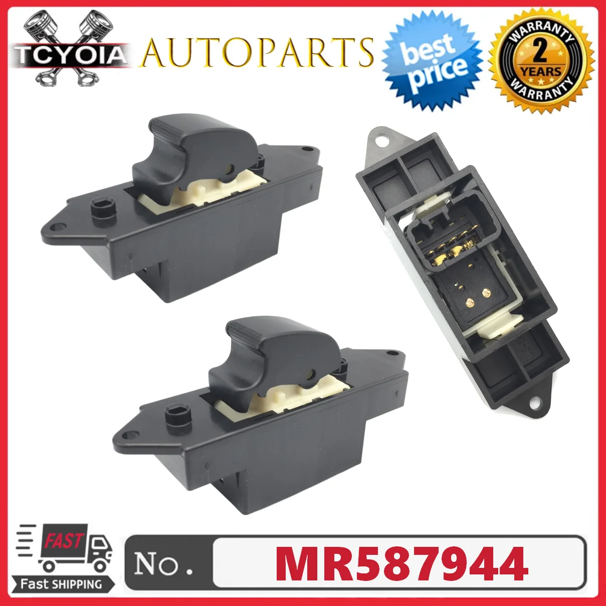 3Pcs Passenger Elec…