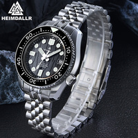 Heimdallr Top-grade Dive Watch 300M Waterproof Sapphire Crystal Glass C3 Luminous NH35 Automatic Movement Men's Mechanical Watch