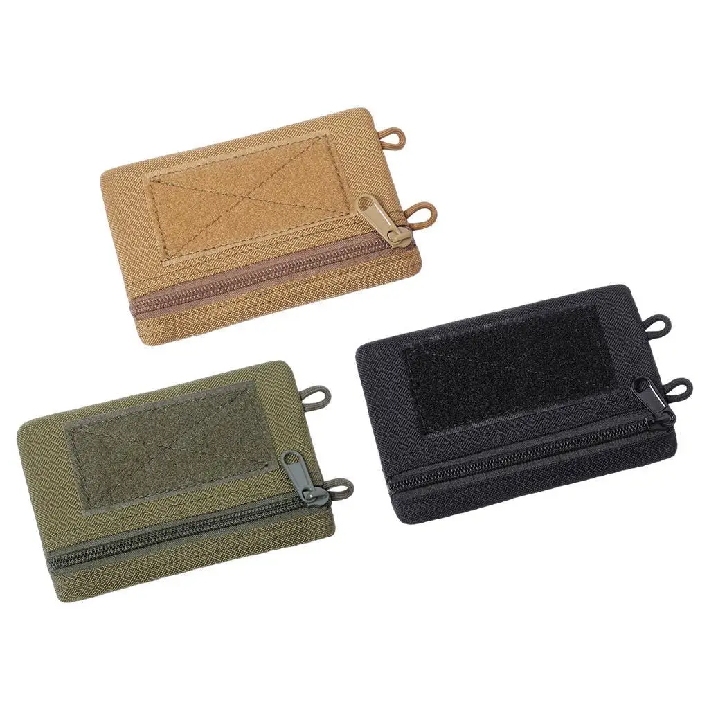 Outdoor Molle Pouch Wallet Waterproof Mini Zipper Bag for Camping Hunting