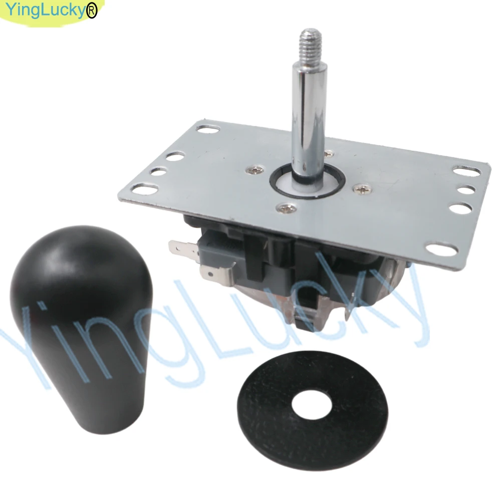 Arcade Joystick Nachbau Sanwa Joystick Klassischer Runder Ball Ovaler Ball 4/8-Wege USB Fighting Stick Spielcontroller für Pandora Konsole – Detail 3