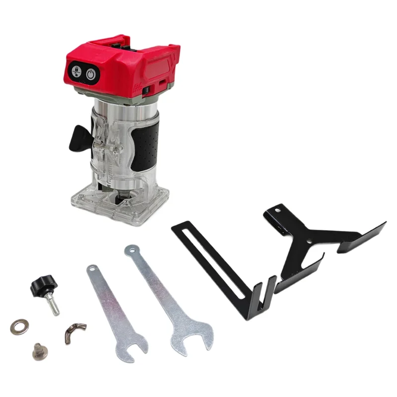 M12K-For 18 فولت بطارية الطاقة آلة تشذيب النجارة فرش جهاز توجيه الخشب طحن الشق أداة الكهربائية المتقلب