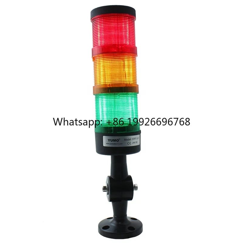 High Quality LTP-70-W3J Folded Type 3 Layers Flash Light Warning Light with Buzzer