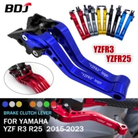 BDJ R3 R25 2023 palanca de embrague de freno palanca de embrague de motocicleta palanca de freno para YAMAHA YZF R3 R25 palanca de freno 2015-2022