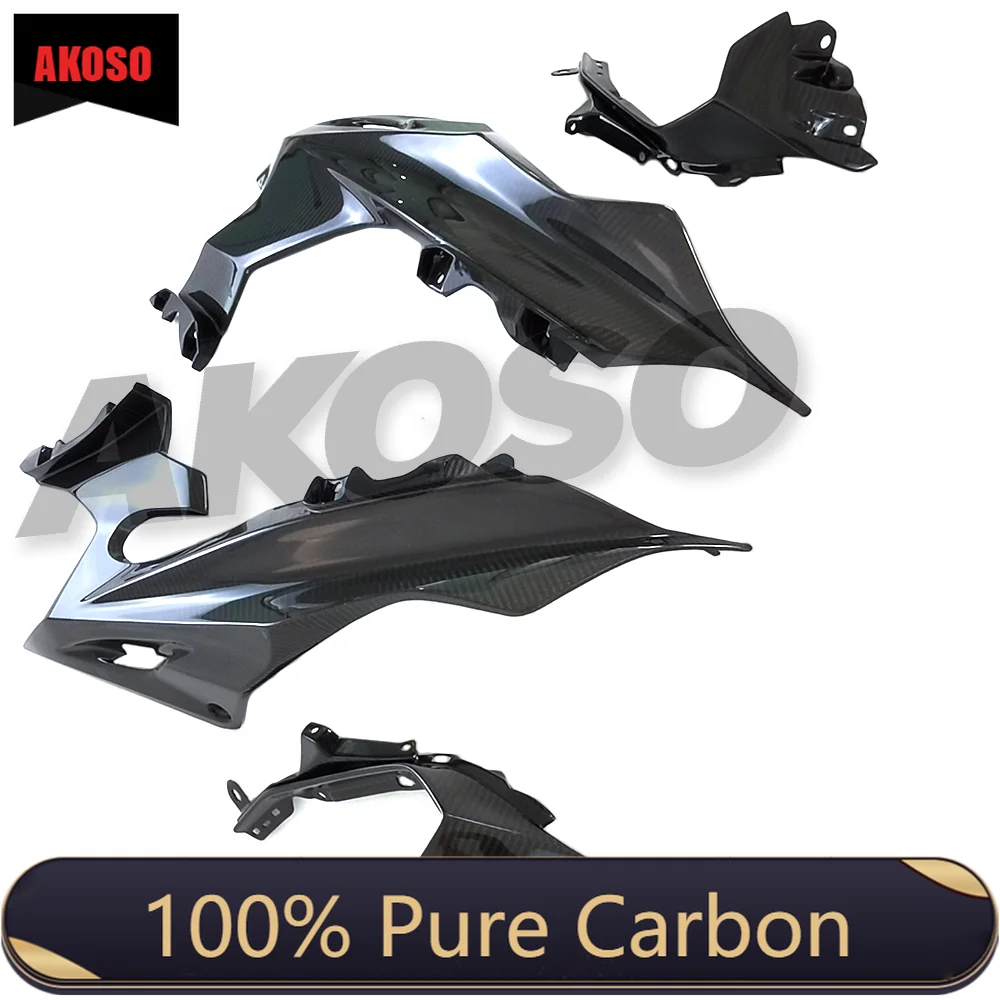 

Carbon Fiber Rear Tail Side Fairings Full Panels For Yamaha R6 2017+ Motorcycle Modified Accessories Parts Guard Shell Frame