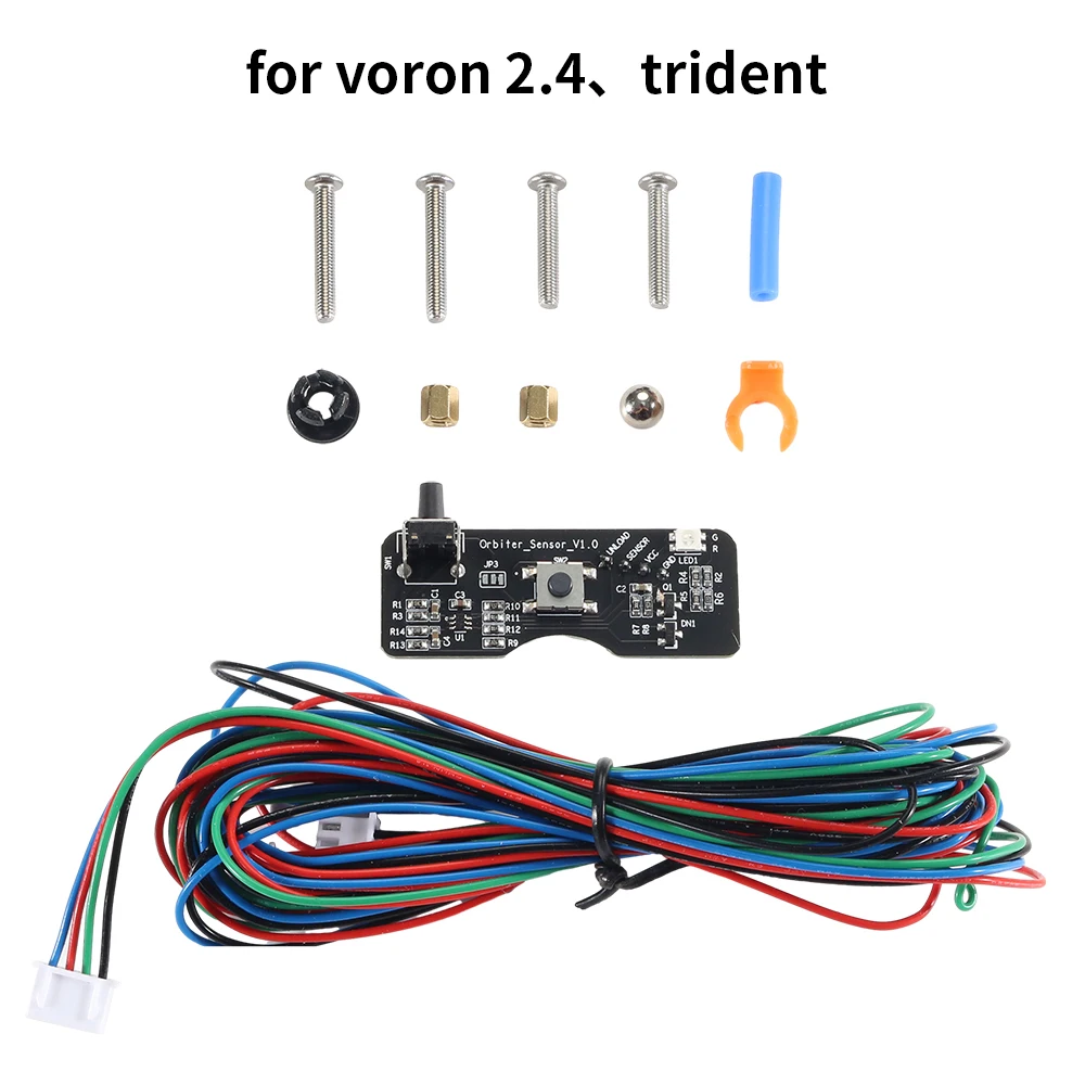 Toaiot Filament Break Detection Module With 2.5M Cable Run-out Sensor Material Runout Detector for Sherpa Extruder 3D Printer