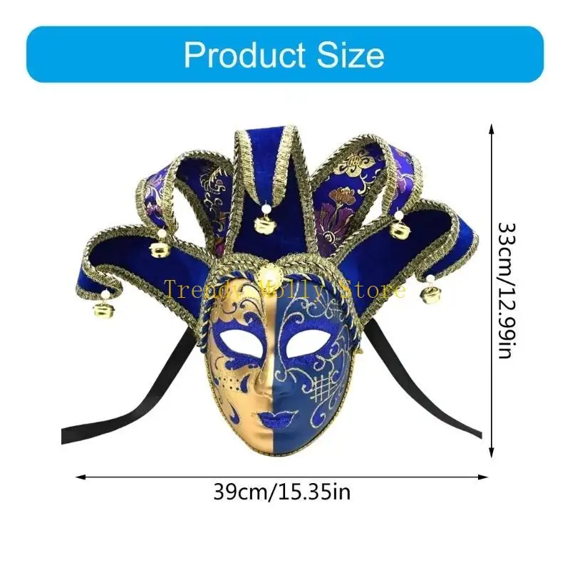 N5KB Halloween Party Mask Mask Mask Mardi Gras Mask Mask Mask for Party