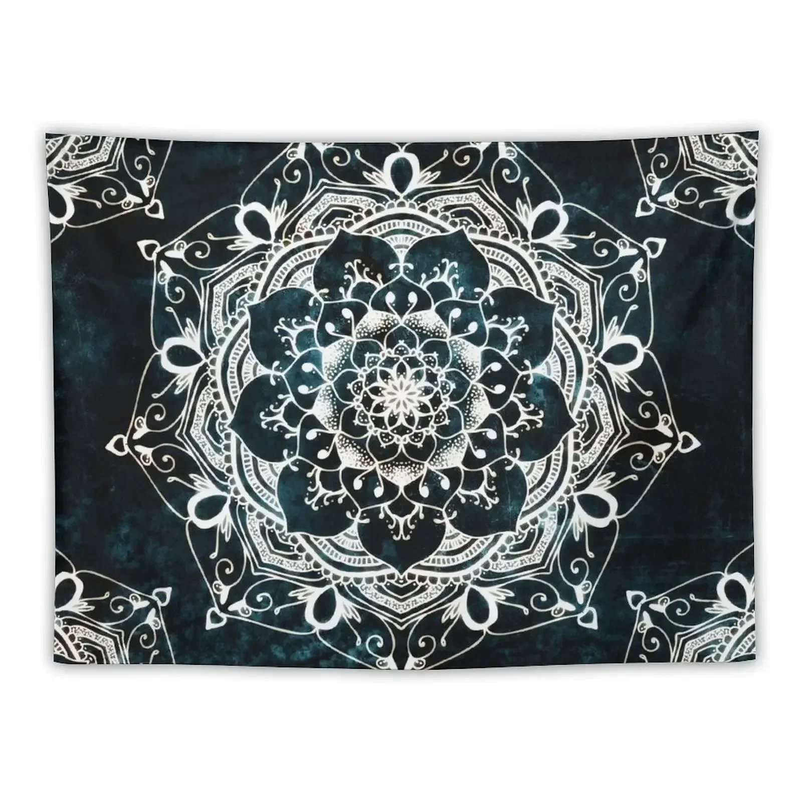 

Mandala Glowing Spirit Bohemian Zen Spiritual Meditation Tapestry Aesthetic Decoration Kawaii Room Decor Tapestry