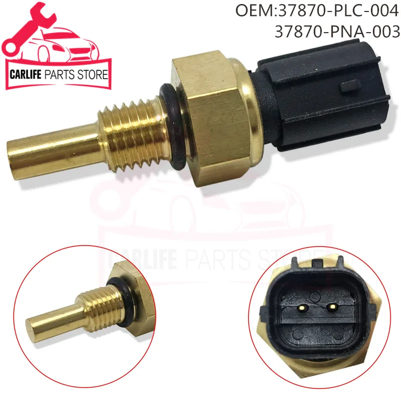 37870-PLC-004 37870PLC004 Coolant Water Temperature Sensor For Honda Accord Element Odyssey Acura TL37870-PNA-003 37870PNA003