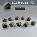 10pcs Small House-12