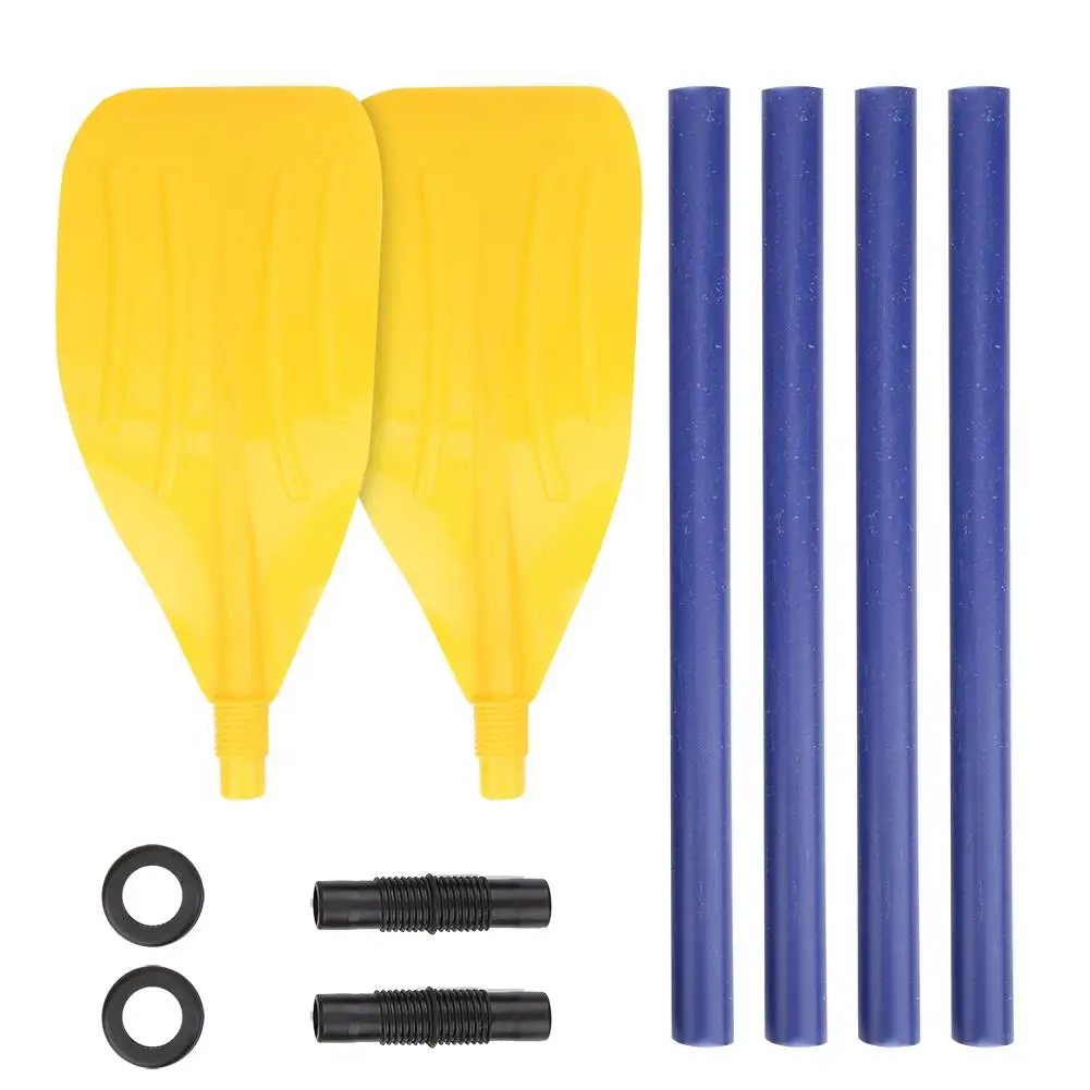 2 Person ABS Plastic Boat Paddle - Lightweight Rowing Oars for rubber Canoes, Lifeboats