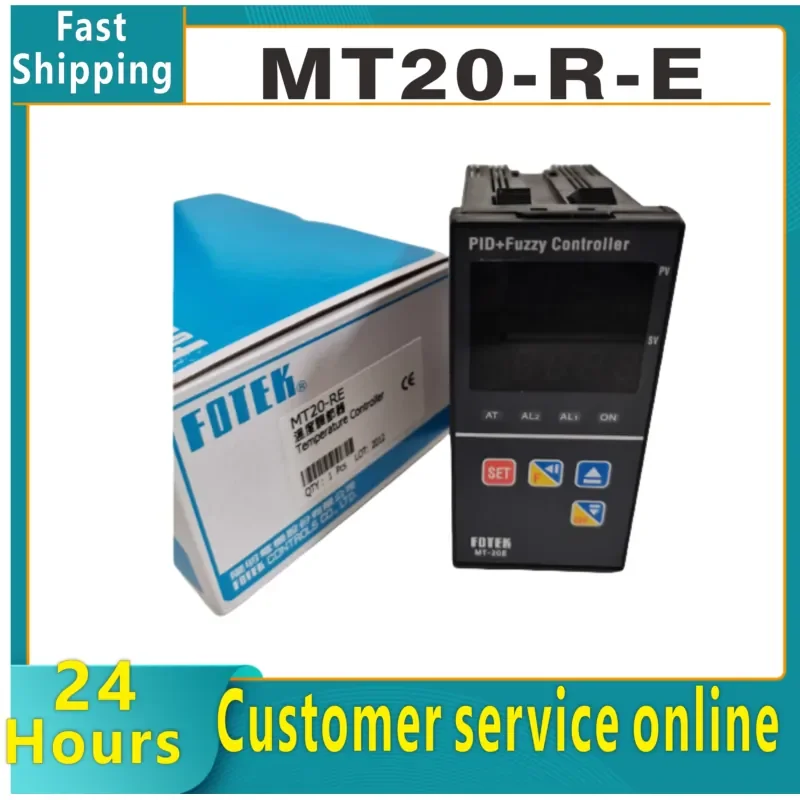 

Hot Sale MT20-R-E MT-20E Relay Output PID+Fuzzy Microcomputer Control Mode Temperature Controller New 90-265VAC 48 * 96
