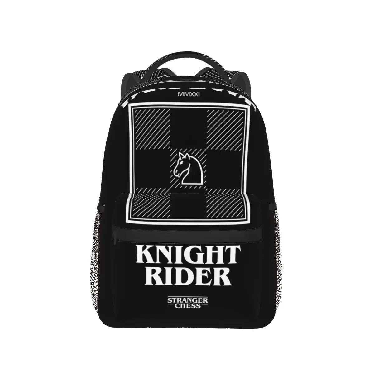 

Knight Rider Logo Backpack Hot Sale Daypack Large Capacity Boys Girls BookBag School Bag Shoulder Bags for Men Women