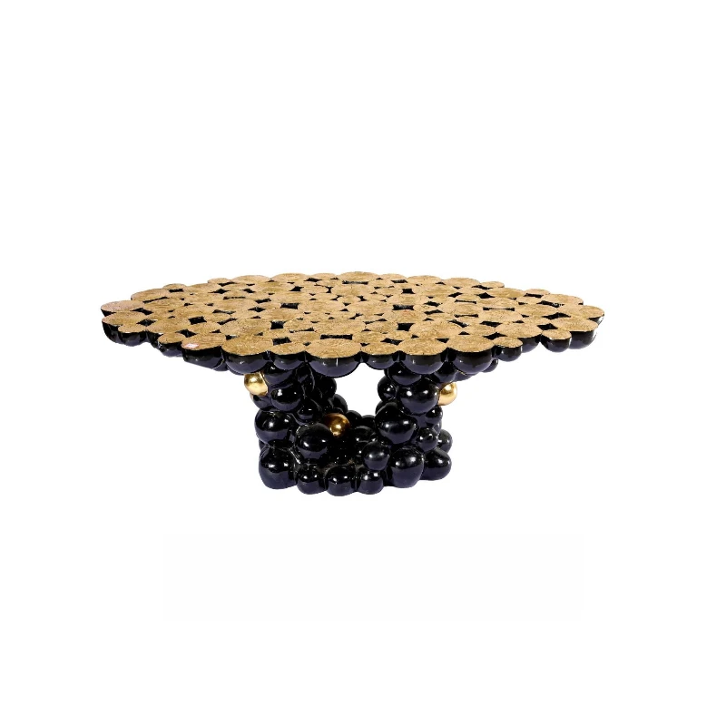 Black + coffee table length 150 * height 51 * 85 side table, living room, high-end versatile