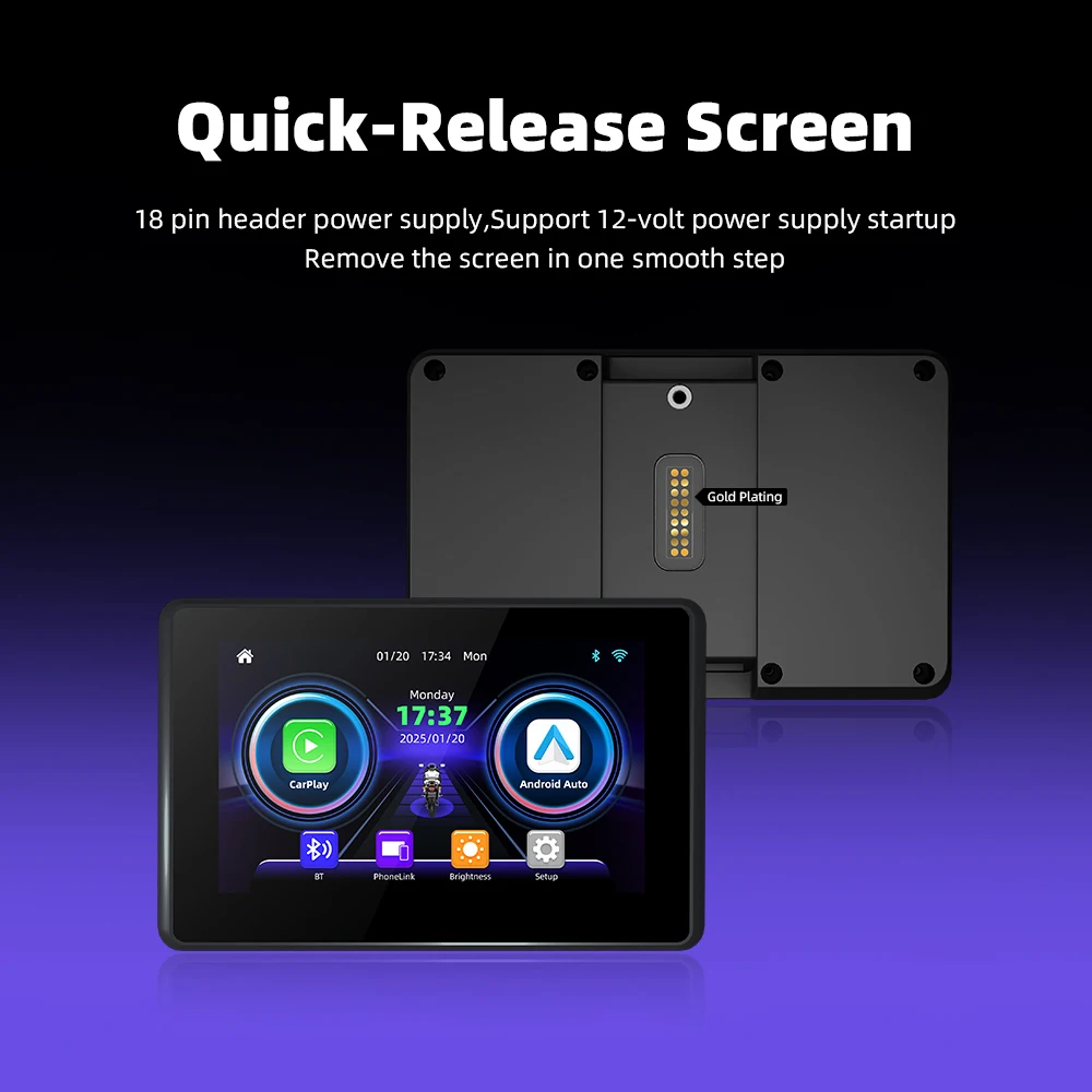 EKIY специально для BMW R1200GS R1250GS R1300GS F800 F850 F900 S1000XR беспроводной CarPlay Moto Android Auto GPS мотоциклетная навигация