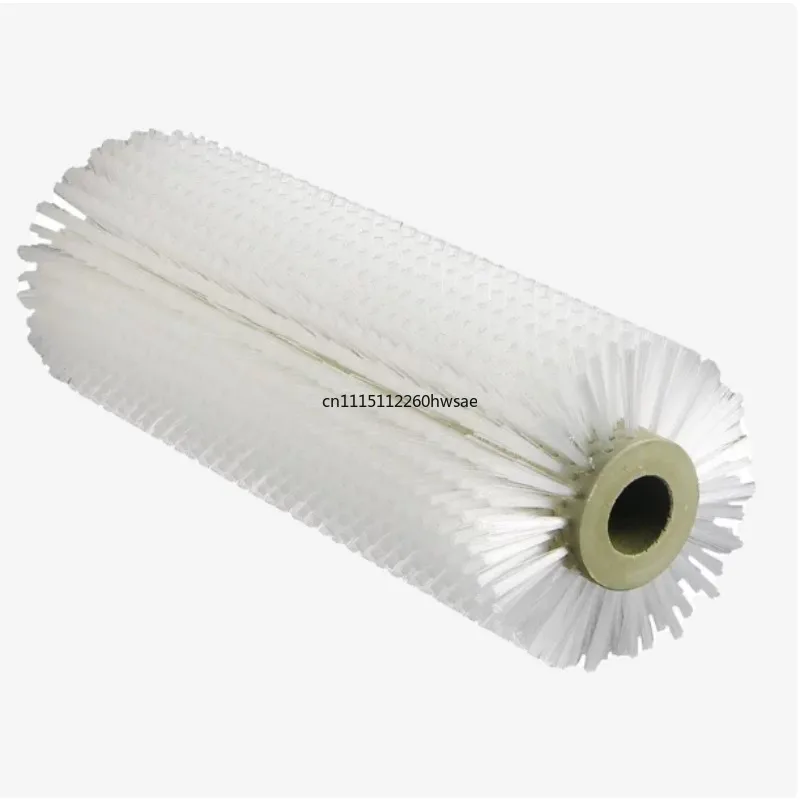 Nylon Industrial Brush Roller, Cylindrical Cleaning Brush for Dust Removal, Factory Surface Cleaning Accessory