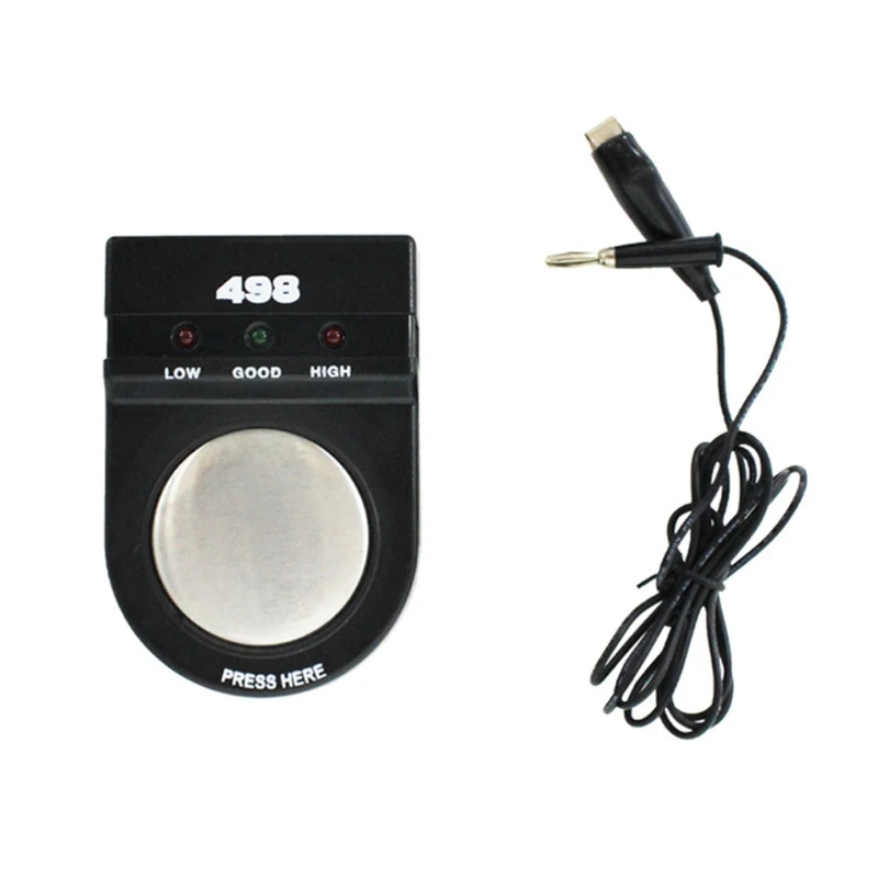 Комплект индикаторов тестера поверхностного сопротивления ESD в сравнении с помощью тестера сопротивления поверхности ESD безопасного