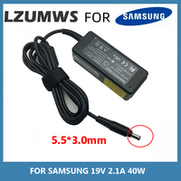 19V 2.1A 40W 5.5*3.0MM Laptop AC Adapter Charger For Samsung Sense 630 Pro 680 850 N145 N110 N102S X05 Notebook Power Supply