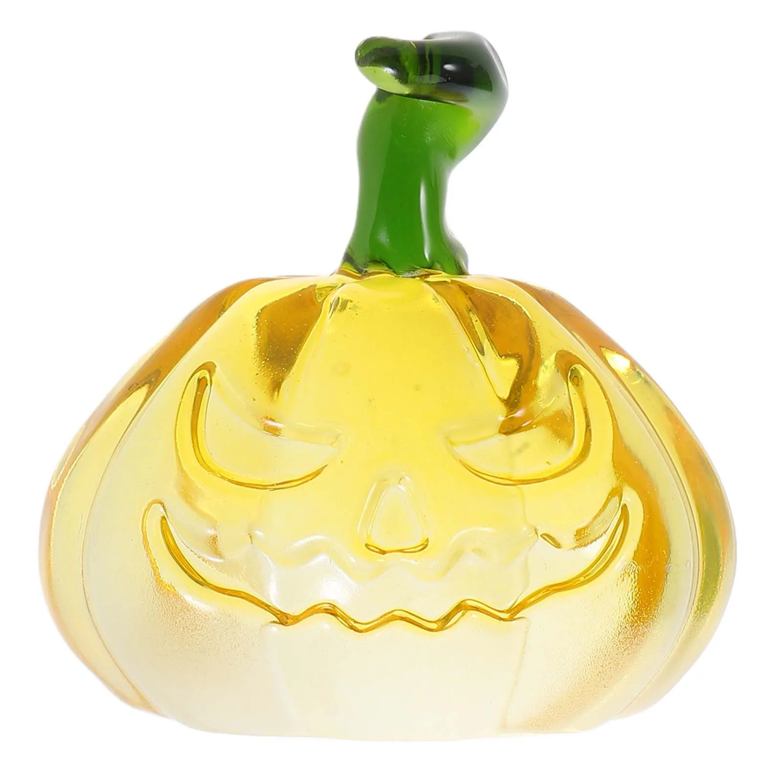 

Delicate Crystal Small Pumpkin: Festive Fall Home Decor for Thanksgiving Halloween Desktop Ornament Seasonal Table Centerpiece