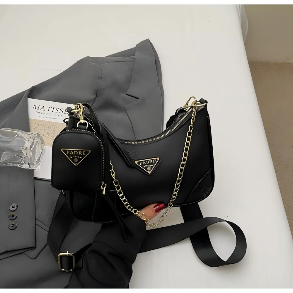 

2025 autumn and winter versatile women's new trendy fashion chain crossbody bag, high-end and niche single shoulder armpit bag
