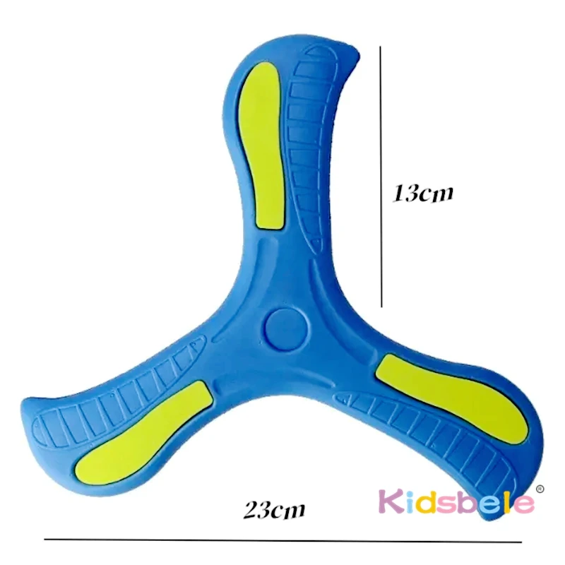 3 Pcs Boomerang Outdoor Sports & Camping Essential Boomerang Flying Disc with Night Glow 360 Degrees Returning Spinner Lawn Toy